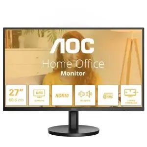 Monitor AOC 68,6 cm (27,0") U27B3A 3840x2160 IPS 4ms 2xHDMI DisplayPort Zvočniki 3H AdaptiveSync HDR10 BasicLine