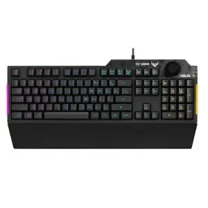 Tipkovnica Asus Gaming TUF K1 RGB osvetljena Lokalizacija US - SLO gravura (90MP01X0-BKUA00)