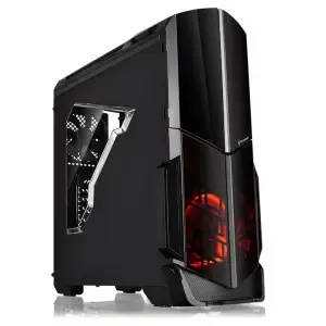 Ohišje Thermaltake Versa N21 MidiATX - črna