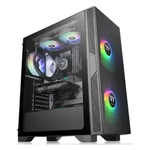 Ohišje Thermaltake Versa T25 MidiATX - črna RGB
