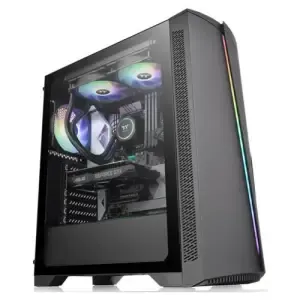 Ohišje Thermaltake H350 MidiATX - črna RGB