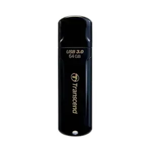 Spominski ključek 64GB USB 3.0 Transcend JF700 80MB/s - plastičen/s pokrovčkom/črn (TS64GJF700)