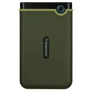 Prenosni disk 6,4cm (2,5") 2TB USB 3.2 Gen1 TRANSCEND EXT 25M3G vojaško zelen (TS2TSJ25M3G) -odporen na udarce, vodo, prah