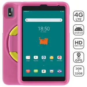 Tablični računalnik 20,3 cm (8") BlackView Tab 6 KIDS 3GB/32GB LTE Android 11 + ovitek roza (TAB6KID_PINK)