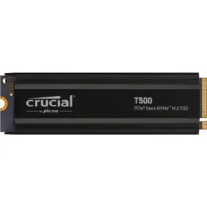 Disk SSD M.2 NVMe PCIe 4.0 2TB Crucial T500 2280 7400/7000MB/s s hladilnikom (CT2000T500SSD5)