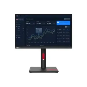 Monitor Lenovo 58,4 cm (23,0") T23i-30 1920x1080 IPS 4ms VGA HDMI DisplayPort 4xUSB3.0 Pivot  ThinkVision