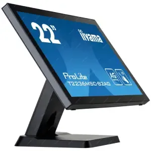 Monitor touch Iiyama 54,6 cm (21,5") T2236MSC-B2AG 1920x1080 POS A-MVA 6ms VGA DVI HDMI 4xUSB3,0 Touch Zvočniki  7H M-Touch