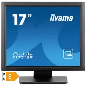 Monitor touch Iiyama 43,2 cm (17,0") T1731SR-B1S 1280x1024 POS TN 5ms VGA HDMI DisplayPort USB HAS Touch Zvočniki ProLite interaktivni monitor