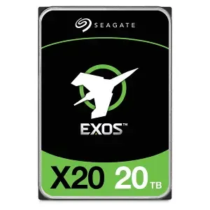 Trdi disk 20TB SATA3 SEAGATE Exos X20 256MB - primerno za 24/7 delovanje ST20000NM007D-FR TOVARNIŠKO OBNOVLJEN