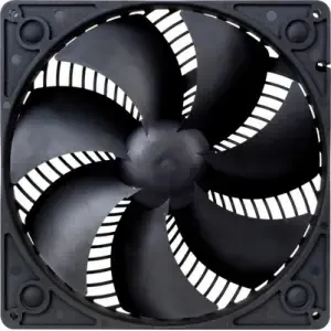 Ventilator Silverstone AP181 180mm, črna