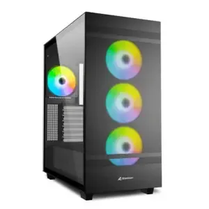 Ohišje Sharkoon REBEL C50 ATX - črna RGB