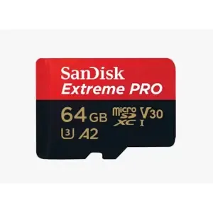 Spominska kartica SDXC-Micro 64GB Sandisk Extreme Pro 200MB/s/90MB/s U3 V30 UHS-I +adapter (SDSQXCU-064G-GN6MA)