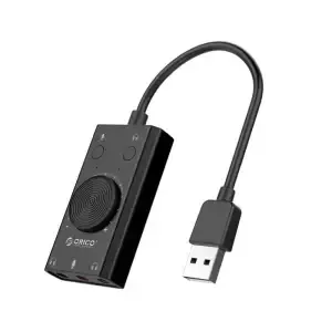 Zvočna kartica USB2.0 SB Orico 10cm (SC2-BK-EP)
