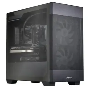 Obvezna osnova serije S7X (Ohišje Lian Li 205M Mesh črn, A-testiranje, ventilatorji, zaščitne mrežice, feriti, sestava po pravilih stroke)