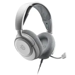 Slušalke žične SteelSeries naglavne z mikrofonom 1x3,5mm Arctis Nova 1 bela Gaming (61607)