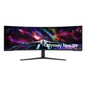 Monitor Samsung 144,8 cm (57") S57CG952NU 7680x2160 Curved Gaming 240Hz VA Quantum Mini LED 1ms 3xHDMI DisplayPort 2xUSB3.0 HAS FreeSync Premium Pro KVM HDR1000 Odyssey Neo G9