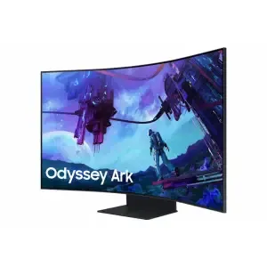 Monitor Samsung 139,7 cm (55") S55CG970NU 3840x2160 Curved Smart TV Tizen 165Hz QLED 1ms 3xHDMI DisplayPort 2xUSB2.0 Pivot Zvočniki 2x60W  DCI-P3-95% FreeSync Premium Pro BT WiFi RJ45 KVM Quantum HDR Odyssey Ark