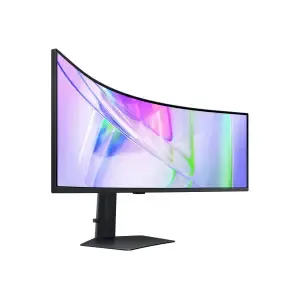 Monitor Samsung 124,5 cm (49,0") LS49C950UAUXEN 5120x1440 Curved 120Hz VA 5ms 2xHDMI DisplayPort USB-C 90W 3xUSB3.2 HAS Zvočniki 2x5W  DCI-P3-92% RJ45 KVM HDR400 ViewFinity S9 KVM