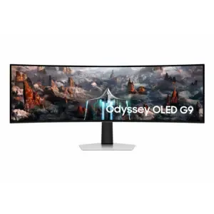 Monitor Samsung 124,5 cm (49,0") S49CG934SU 5120x1440 Curved Gaming 240Hz OLED 0,03ms HDMI MicroHDMI DisplayPort 3xUSB3.0 HAS Zvočniki 2x5W DCI-P3-99% FreeSync Premium PRO G-Sync Compatible HDR400 OdysseyG9