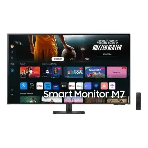 Monitor Samsung 109,2 cm (43,0") S43DM702UU 3840x2160 Smart TV Tizen VA 4ms 2xHDMI USB-C 65W USB Zvočniki 2x10W  NTSC72% BT WiFi HDR10 Smart M7