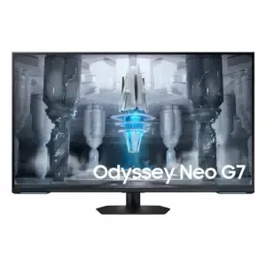 Monitor Samsung 109,2 cm (43,0") S43CG700NU 3840x2160 Gaming Tizen 144Hz VA 1ms 2xHDMI DisplayPort 2xUSB3.0 Zvočniki 2x10W DCI-P3-95% FreeSync Premium Pro BT WiFi RJ45 HDR600 Odyssey NEO G7
