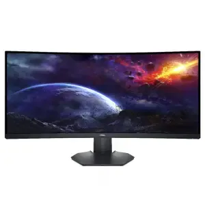 Monitor Dell 86,4 cm (34,0") S3422DWG 3440x1440 Curved Gaming 144Hz VA 1ms 2xHDMI DisplayPort 4xUSB3.2 HAS  3H sRGB99% FreeSync Premium Pro HDR400