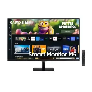 Monitor Samsung 68,6 cm (27,0") S27DM500EU 1920x1080 Smart TV Tizen VA 4ms 2xHDMI 2xUSB Zvočniki NTSC72% BT WiFi HDR10 M5 Daljinsko upravljanje