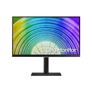 Monitor Samsung 61 cm (24,0") S24A600UCU 2560x1440 75Hz IPS 5ms HDMI DisplayPort USB-C 65W DP-Out 2xUSB3.2 Pivot  FreeSync HDR10