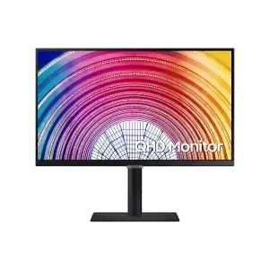 Monitor Samsung 60,5 cm (23,8") S24A600NWU 2560x1440 75Hz IPS 4ms VGA HDMI DisplayPort 3xUSB3.0 Pivot  FreeSync HDR10