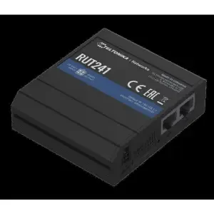 Usmerjevalnik brezžični Teltonika RUT24 WiFi4 802.11n 1xLAN 2x antena -indutrijski (RUT241010000)