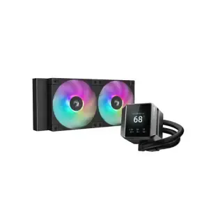 Vodno hlajenje DeepCool Mystique 240 - 240mm ARGB črna (R-LX550-BKADSNC-G-1)