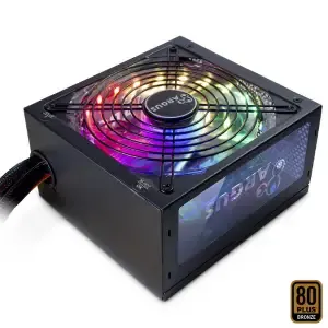 Napajalnik - 700W Inter-Tech Argus 80Plus Bronze 88% ATX12V 2.3 Non modular 140mm RGB črna (88882173)