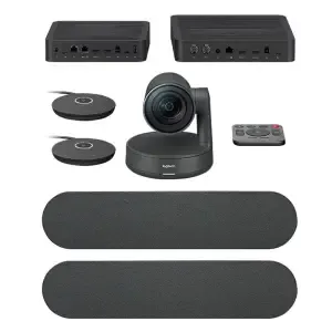 Konferenčni sistem Logitech Rally Plus 4K Kit komplet USB-C HDMI 4K UHD daljinec (960-001224)