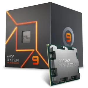 Procesor AMD AM5 Ryzen 9 7900 12C/24T 3.7Hz/5.4GHz BOX 65W grafika Radeon Wraith prism hladilnik RGB