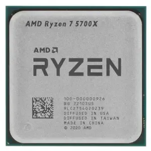 Procesor AMD AM4 Ryzen 7 5700X 8C/16T 3,4GHz/4,6GHz tray 65W brez grafike brez hladilnika