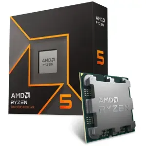 Procesor AMD AM5 Ryzen 5 9600X 6C/12T 3,9/5,4GHz BOX 65W/88W grafika Radeon brez hladilnika