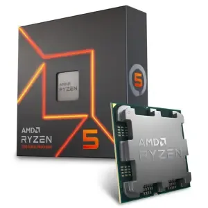 Procesor AMD AM5 Ryzen 5 7600X 6C/12T 4,7/5,3GHz BOX 105W grafika Radeon brez hladilnika