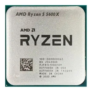 Procesor AMD AM4 Ryzen 5 5600X 6C/12T 3.7GHz/4.6GHz tray 95W brez grafike brez hladilnika