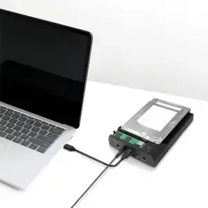 Čitalec diskov USB-C 3.2 Gen2 => SATA 3,5/2,5 in M.2 NVMe Logilink Docking Station QP0031