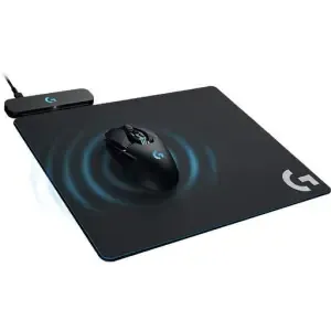 Podloga za miško Logitech Powerplay Wireless Charging System, črna (943-000110)