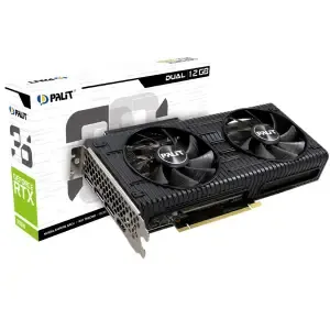 Grafična kartica nVidia RTX3060 Palit Dual - 12GB GDDR6 (NE63060019K9-190AD)