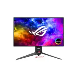 Monitor Asus 68,6 cm (27,0") PG27AQDM 2560x1440 Gaming 240Hz OLED 0,03ms 2xHDMI DisplayPort 2xUSB3.2 Pivot  sRGB135% G-Sync FreeSync Premium HDR10 ROG Swift