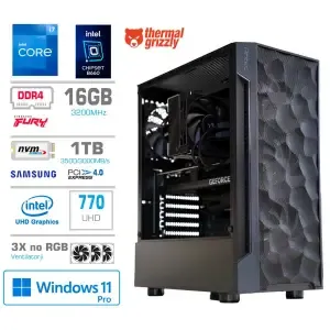 Računalnik MEGA TWR S7 i7-12700/Intel 770/16GB/1TB/750W/Win11Pro RGB