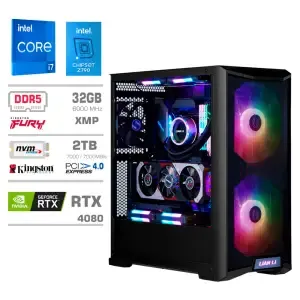 Računalnik MEGA TWR S10 i9-14900KF/RTX4080/32GB-DDR5/2TB-4.0/1000W/Brez OS/črna RGB