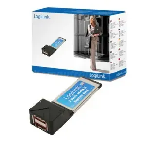 Kontroler ExpressCard => 2x eSATA LogiLink (PC0034A) EOLS-P
