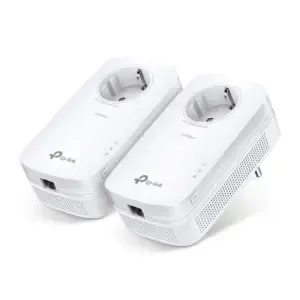 HPAV Powerline 1xLAN LAN RJ45 220V TP-Link 1200Mbit/s (1+1) WLAN (TL-PA8010P KIT)