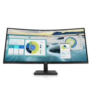 Monitor HP 86,4 cm (34,0") P34hc G4 3440x1440 Curved VA 5ms HDMI DisplayPort USB-C 65W 4xUSB3.2 HAS Zvočniki 3H sRGB99%
