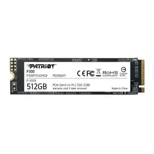 Patriot P300 512GB M.2 NVMe SSD PCIe Gen 3 x4