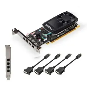 Grafična kartica PNY P1000 V2 - 4GB GDDR5  | 4xmDP LowProfile + adapterji (P1000V2DVI)