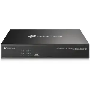 VIGI TP-Link 3840x2160/30Hz 4-kanalni 80 Mbps 4xPoE (VIGI NVR1004H-4P)